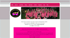Desktop Screenshot of boobsandbrass.com